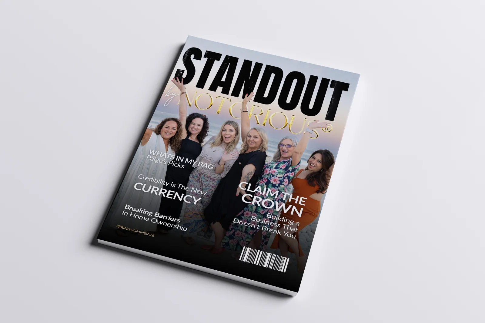 Notorious Women in Mortgage brand work by Jadele