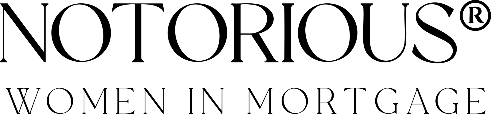 Notorious Women in Mortgage primary logo