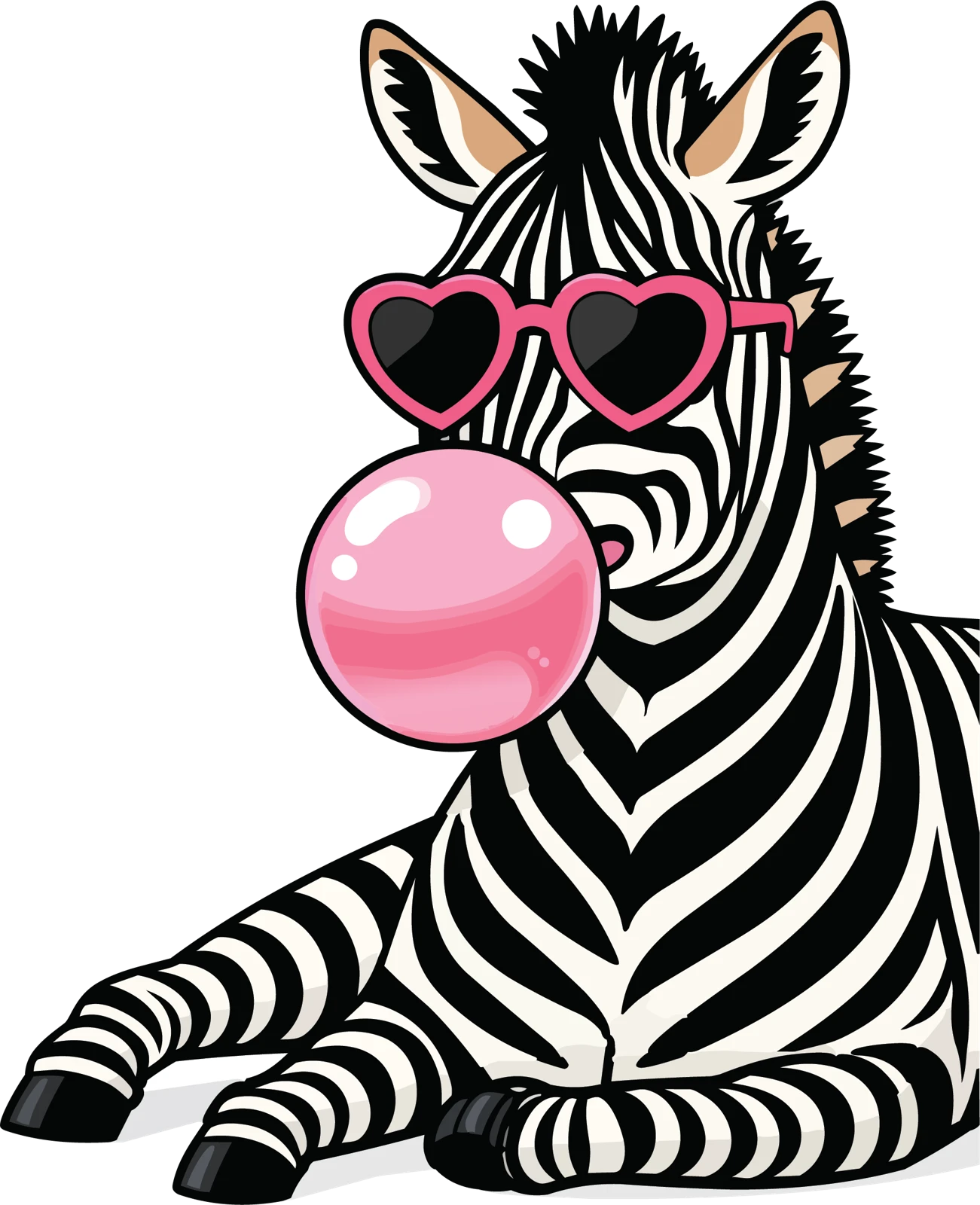 Notorious Women in Mortgage zebra mascot