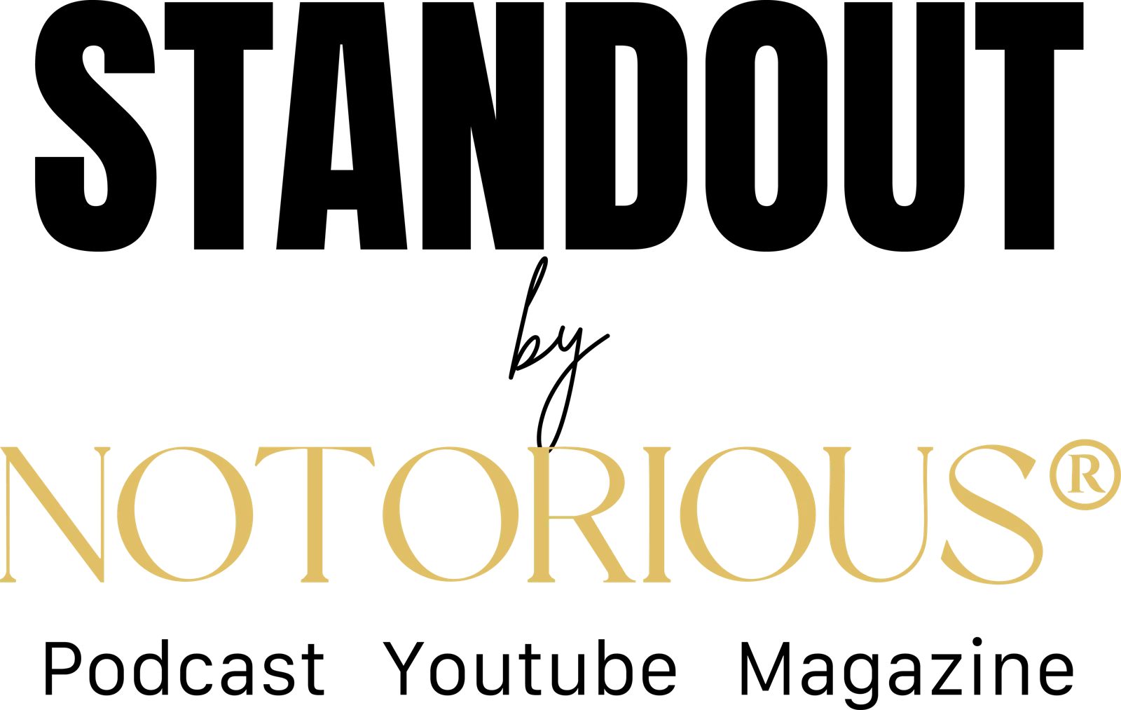 Standout by Notorious event logo