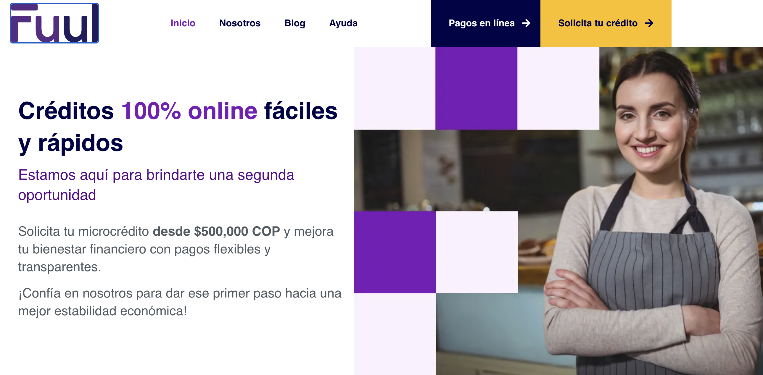 Screenshot caso de éxito