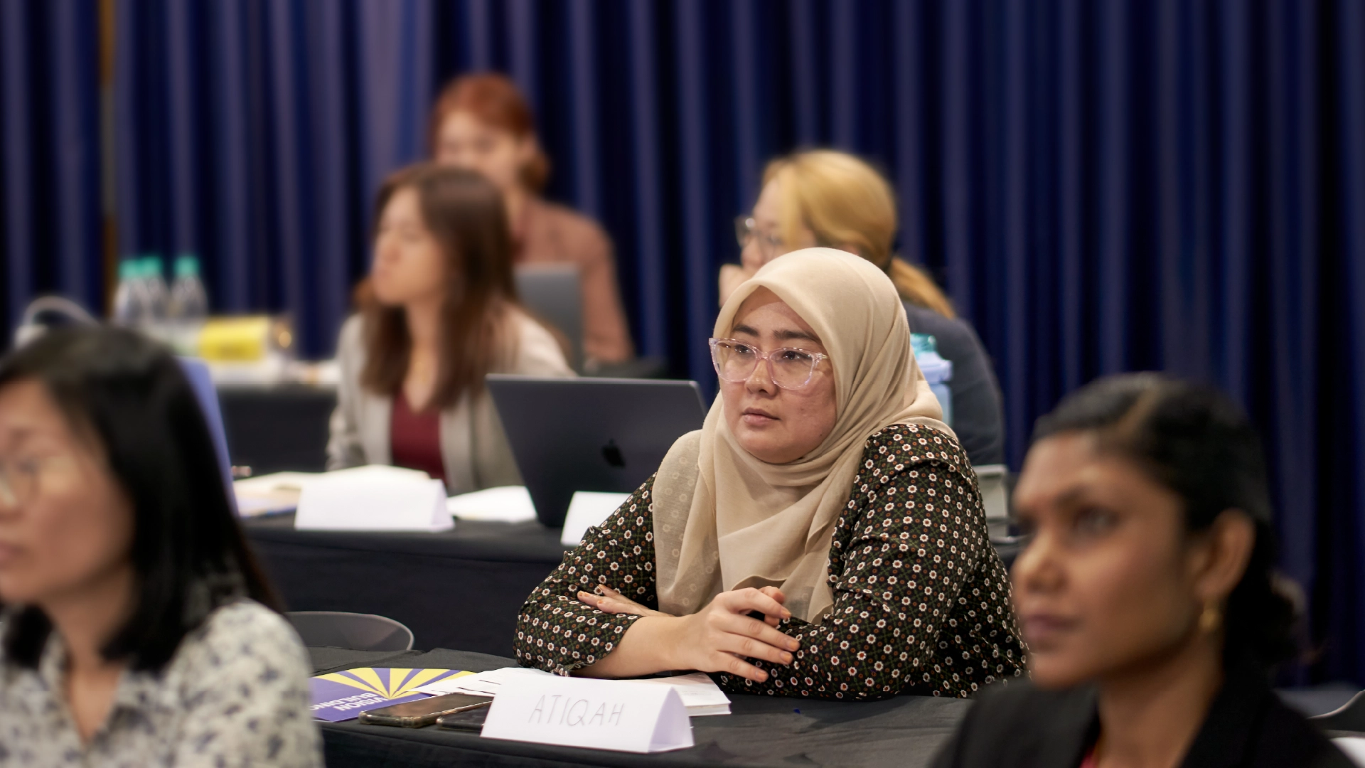Learning together at a Vision Building corporate training session