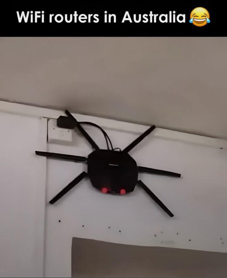 Aussie Router Spotted