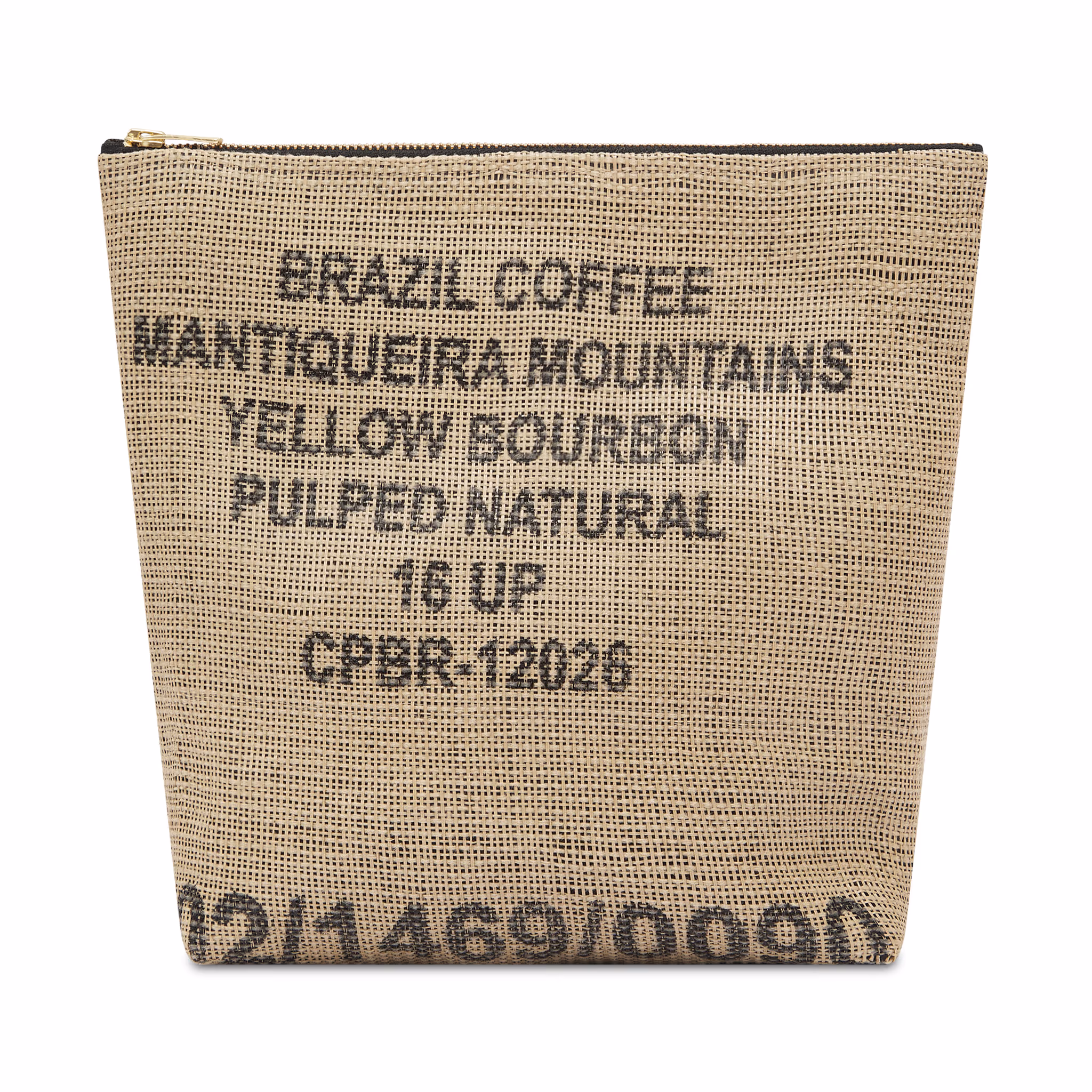 Malmo carryall bag in coffee sack fabric