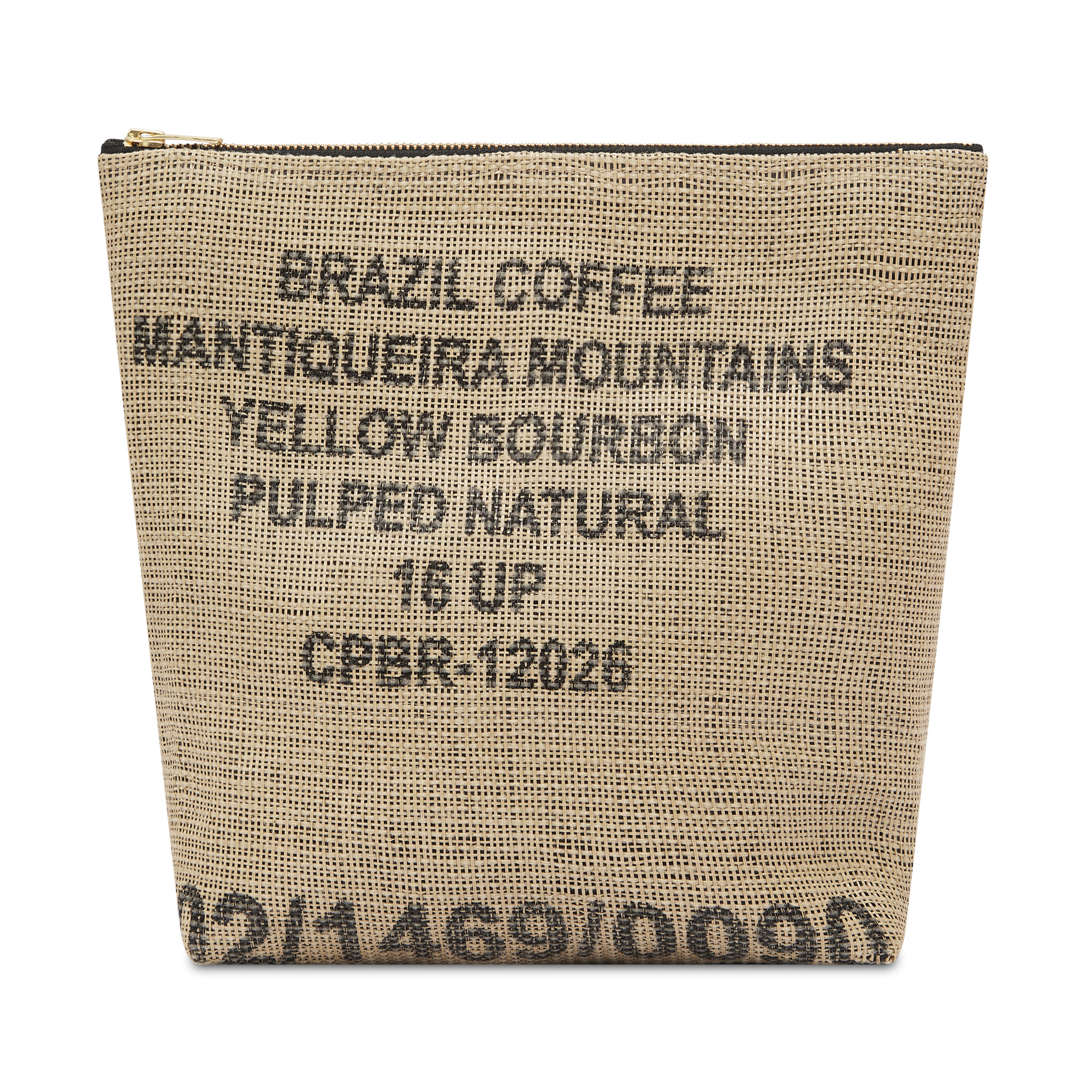 Malmo carryall bag in coffee sack fabric