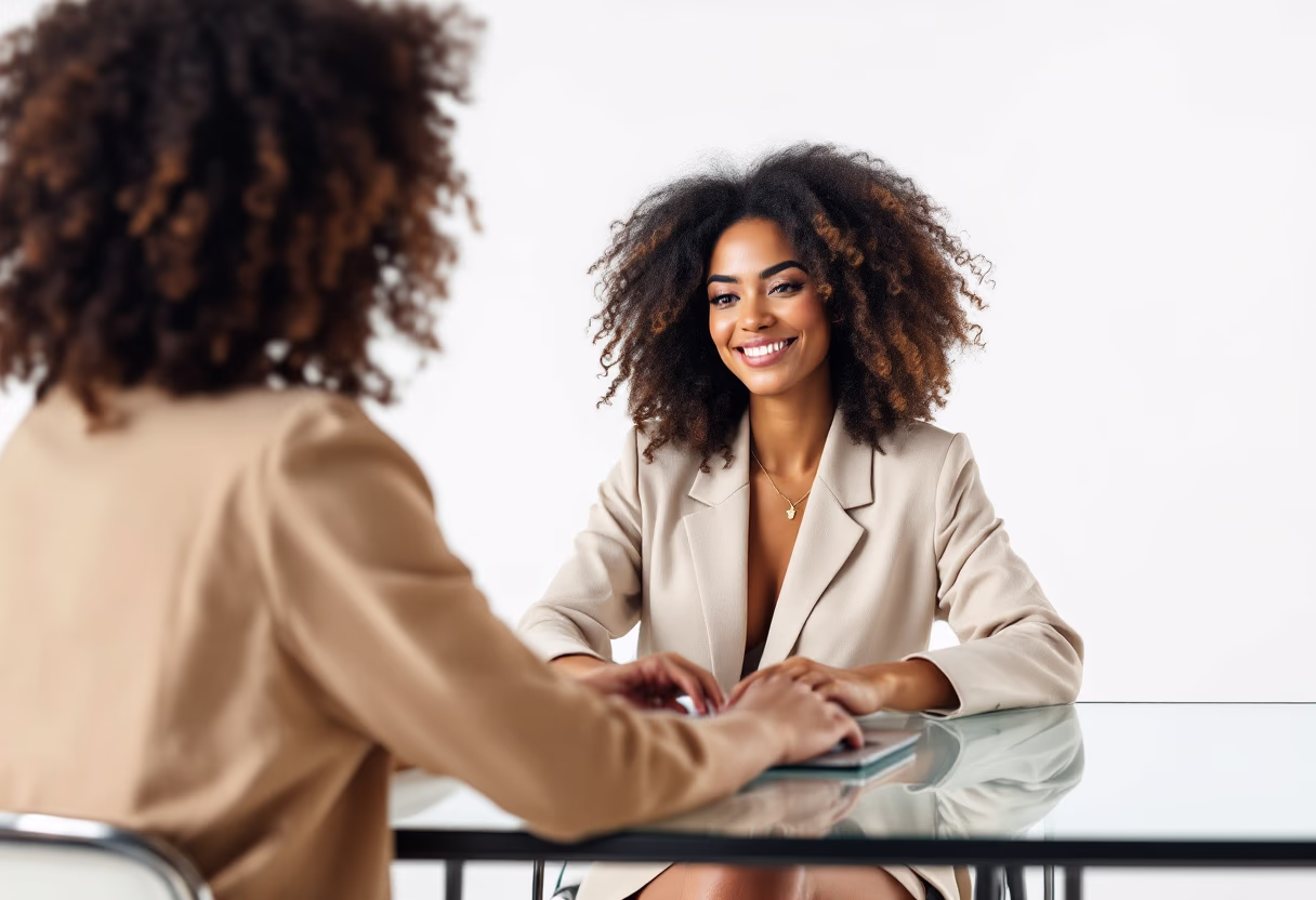 image of a user interacting with the software on a laptop