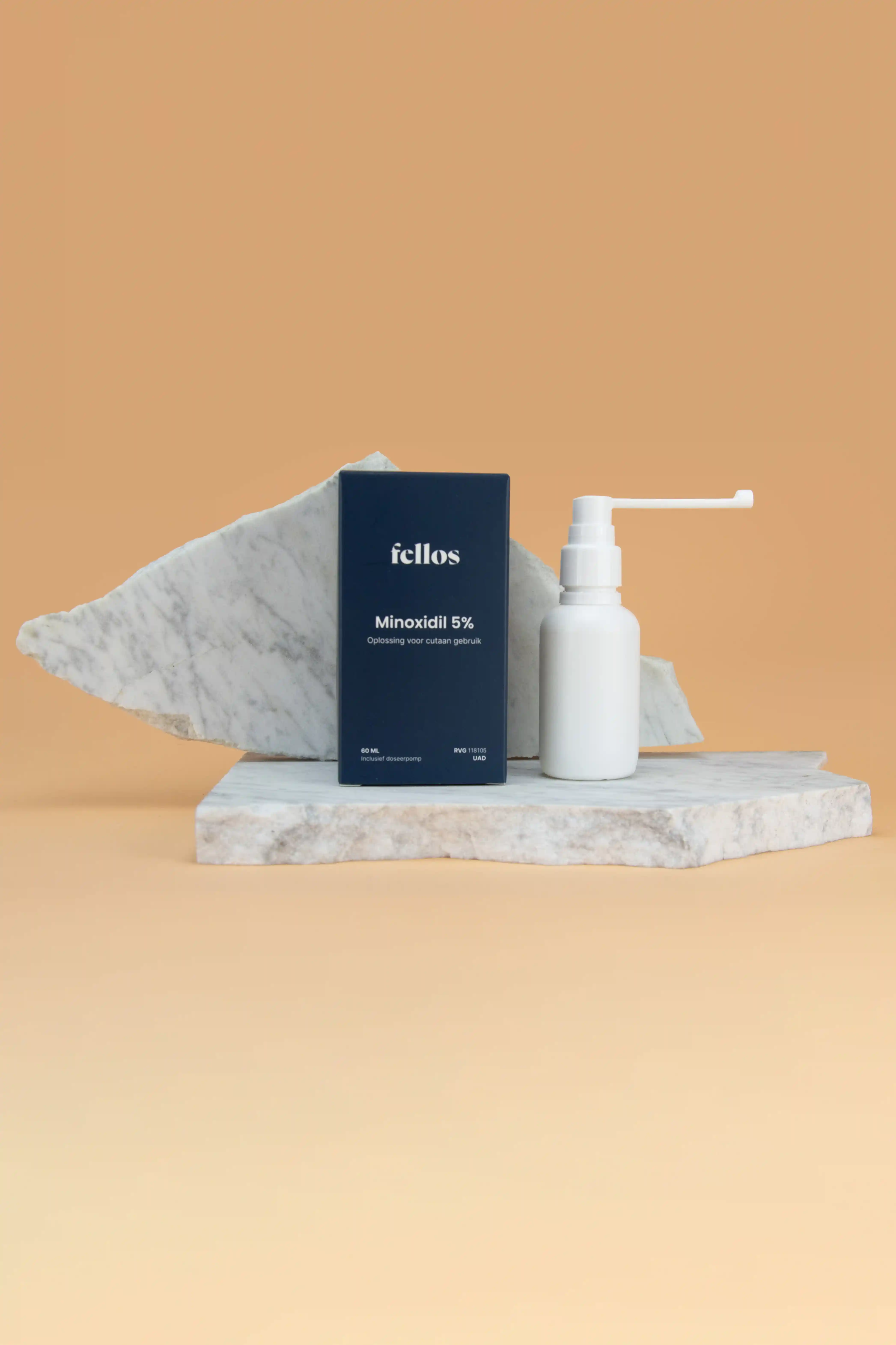Fellos minoxidil behandeling
