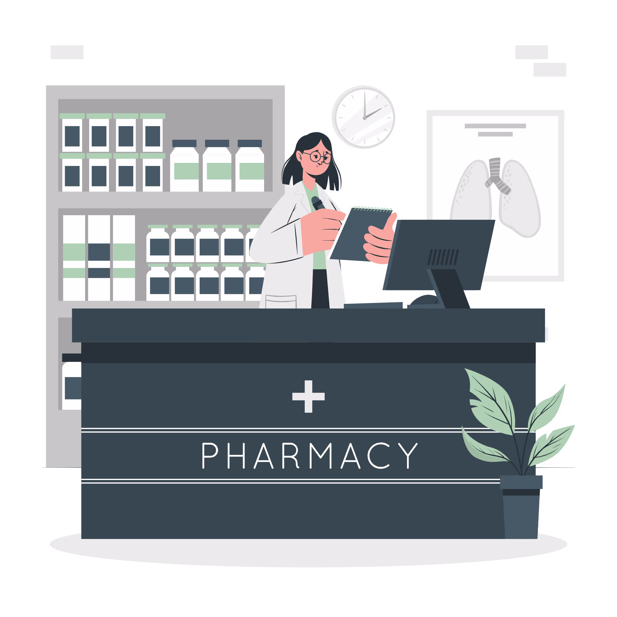 Pharmacy illustration