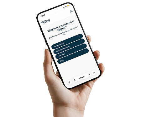 an image of a phone on the fellos website