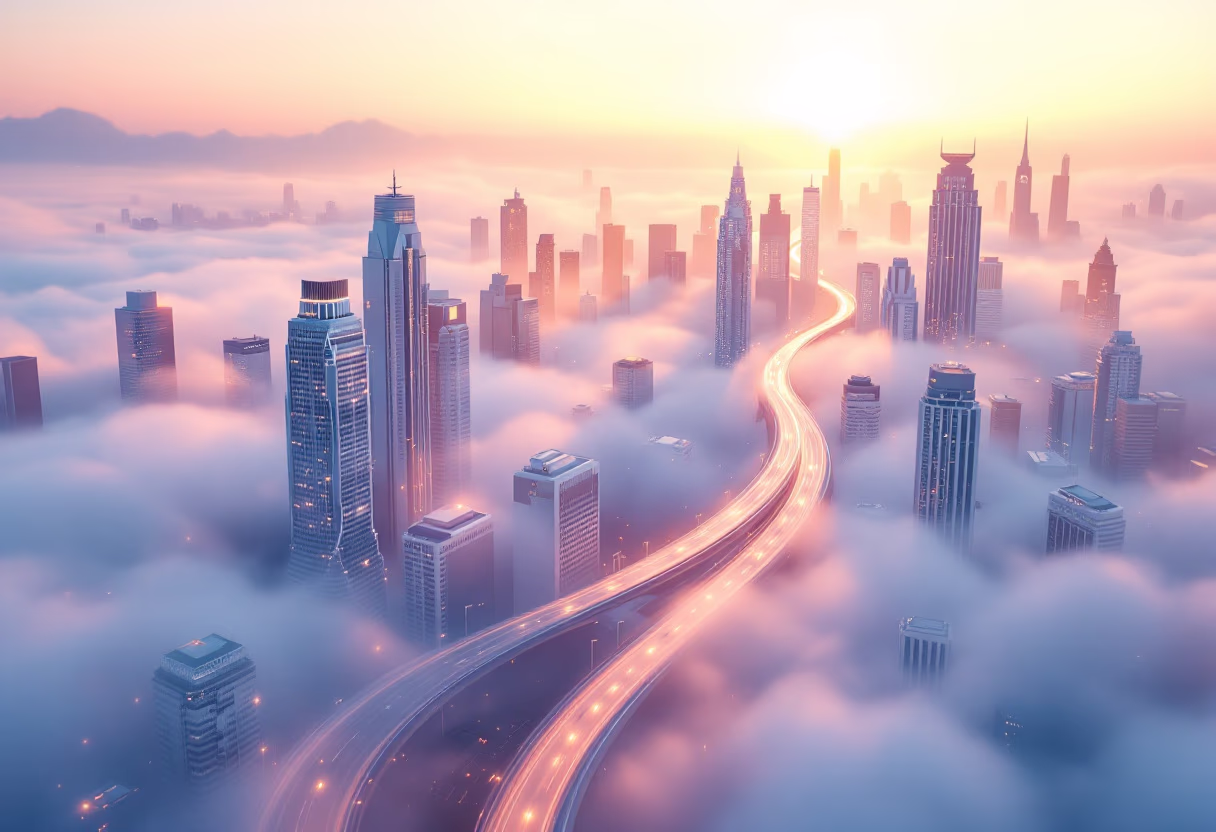 [background image] image of a cityscape (for a ai legal tech company)