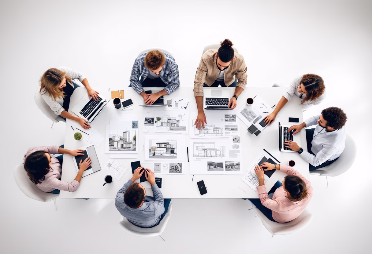 image of architecture firm consultation