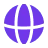 Purple shield with a checkmark in the center symbolizing security.