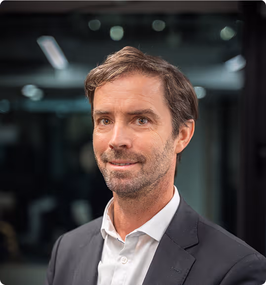 Portrait de Frédéric De Monval - Directeur administratif et Financier d'Infogene