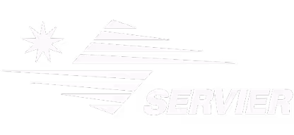 Logo servier blanc