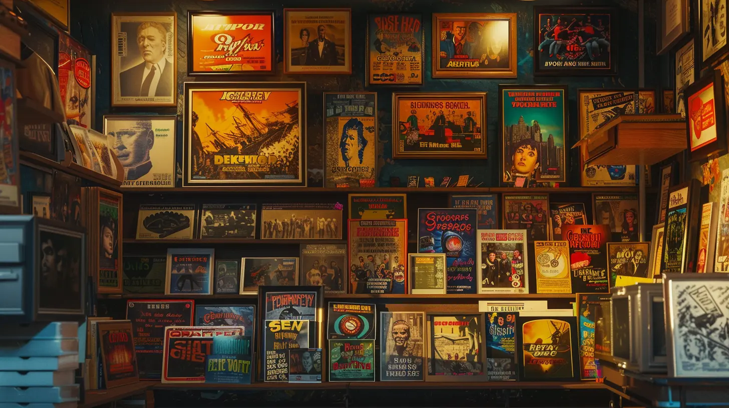 Wall-to-Wall Shelving for Your Personal Favorites for home cinema