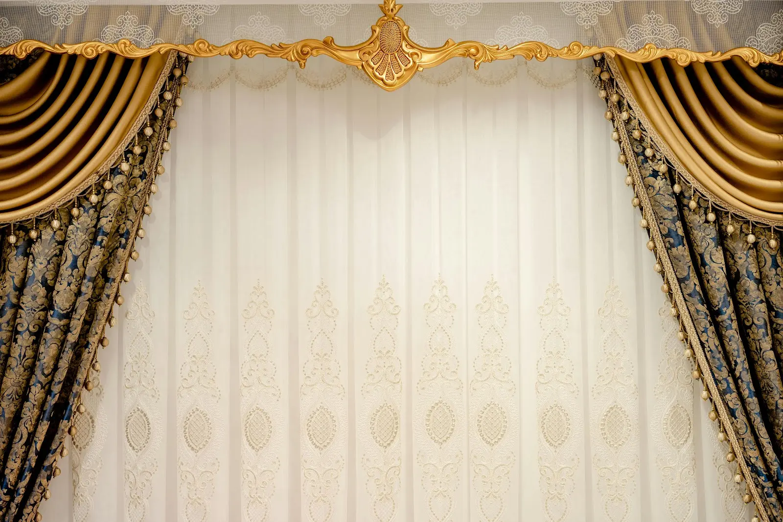 Automated Home theater curtains