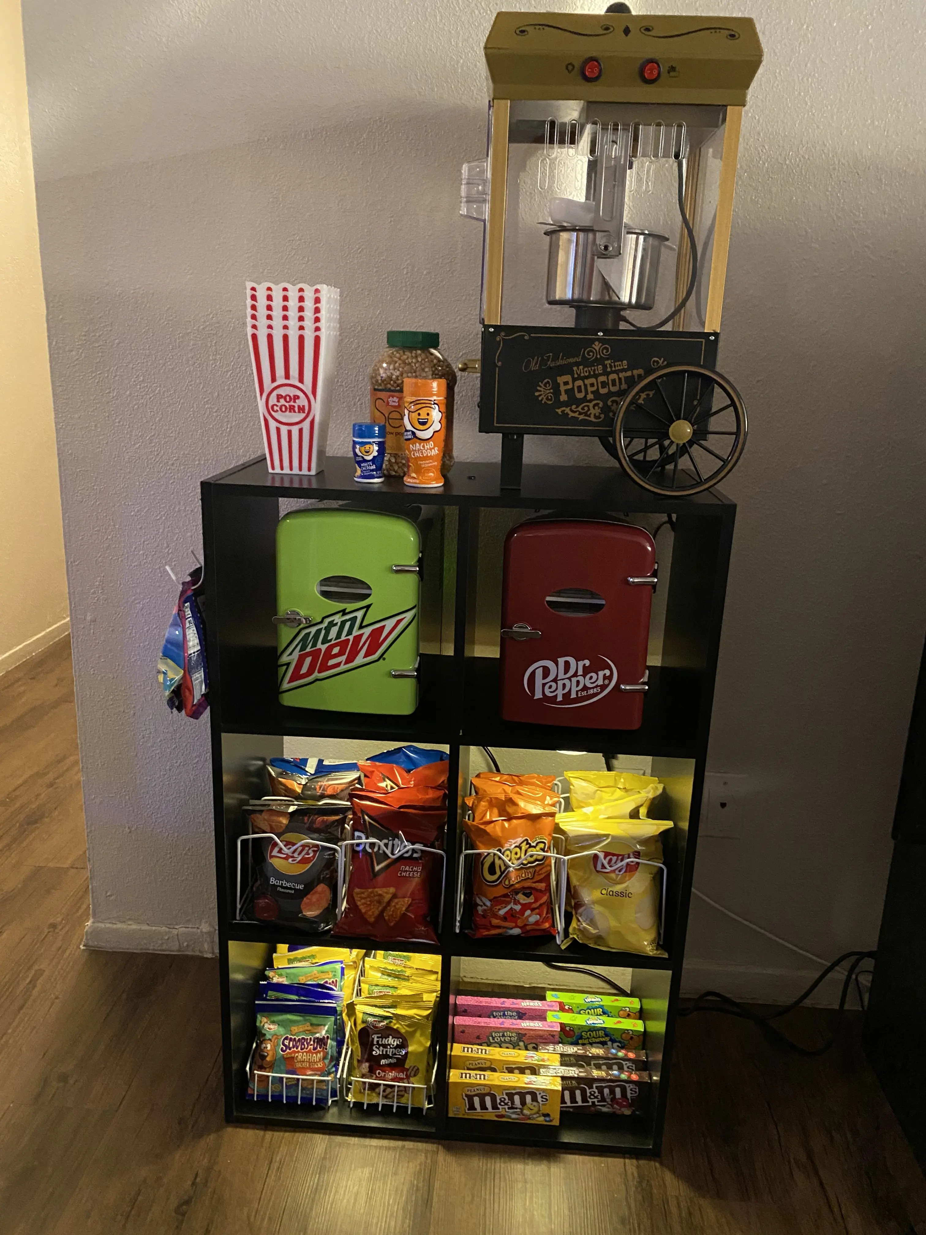 Diy movie theatre snacks | Home cinema room, Movie room decor, Theater room decor