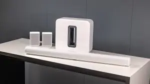 Sonos Surround Set with Arc Sound Bar, Subwoofer, and One SL Speakers