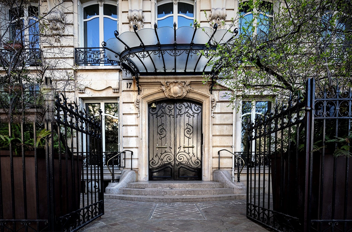 Façade du bâtiment du cabinet.