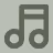 Icon of two connected eighth notes representing music or worship.