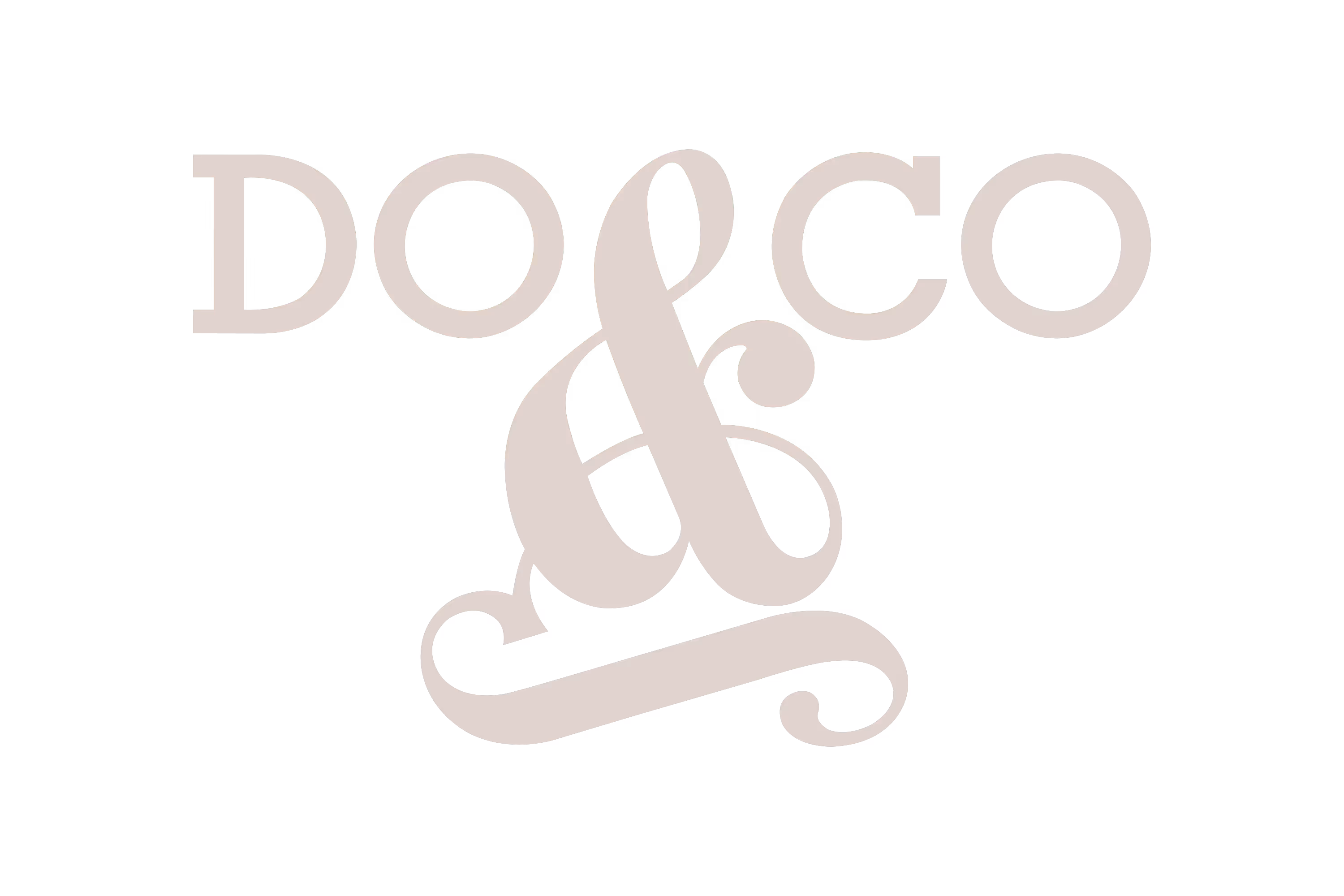 Do & Co brand logo with stylized ampersand symbol in beige on white background.