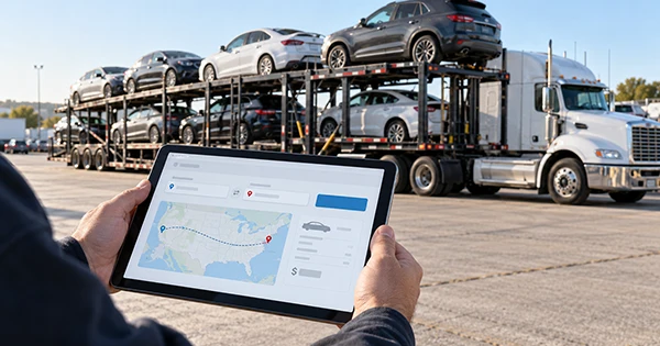 Vehicle shipping calculator