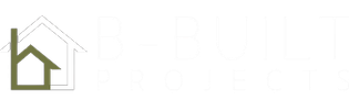 Logo with two overlapping house outlines next to the text 'B-Built Projects'.