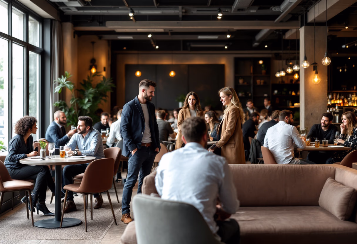image of bustling pub event