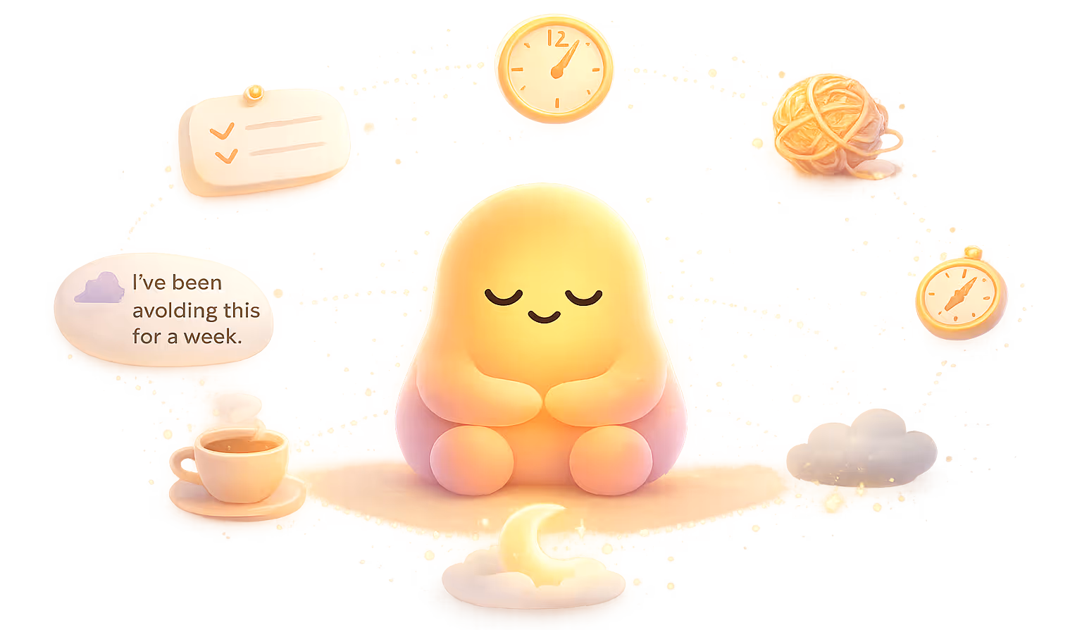 Lumi - an AI ADHD coach managing tasks, worries and calendars for her user