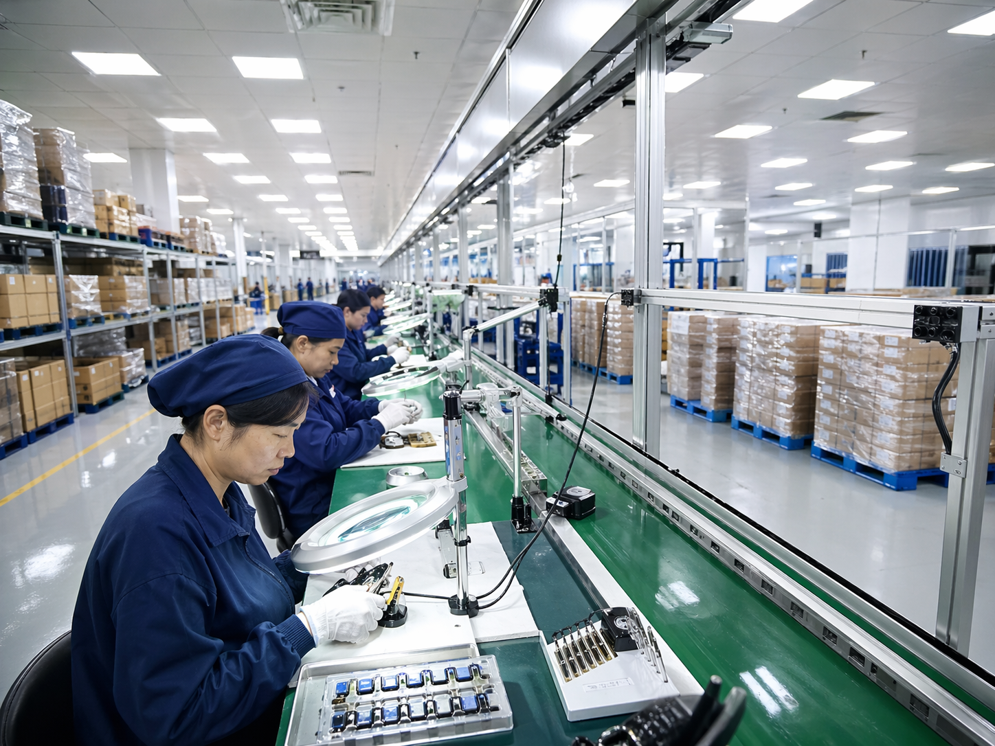 APX ODM factory and production facility in Asia