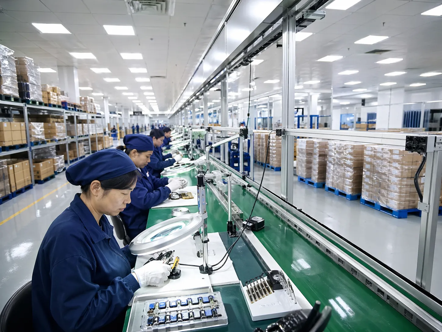 APX ODM factory and production facility in Asia