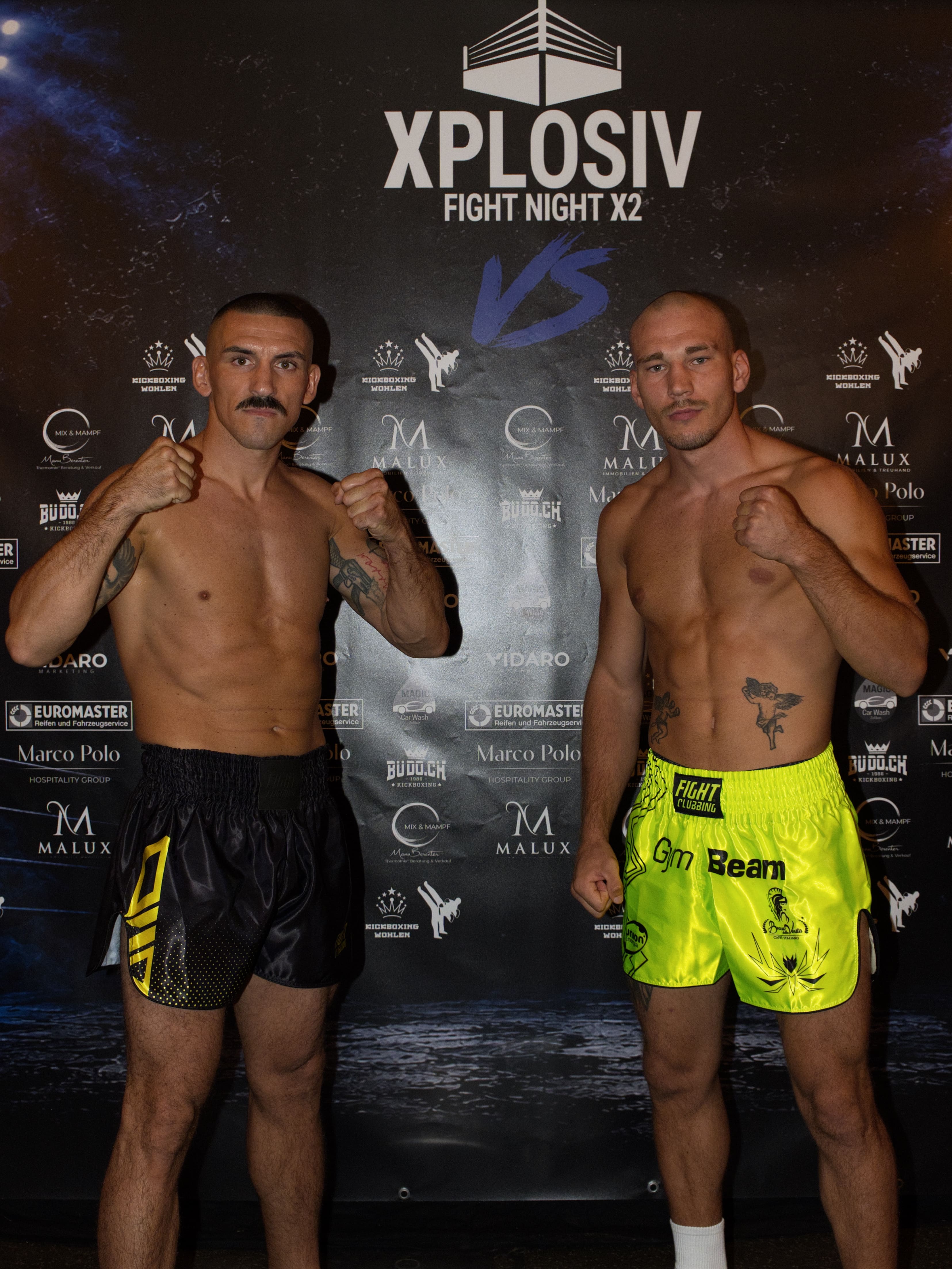 XPLOSIV Fight Night X2 – Weigh-In, 04. September 2026