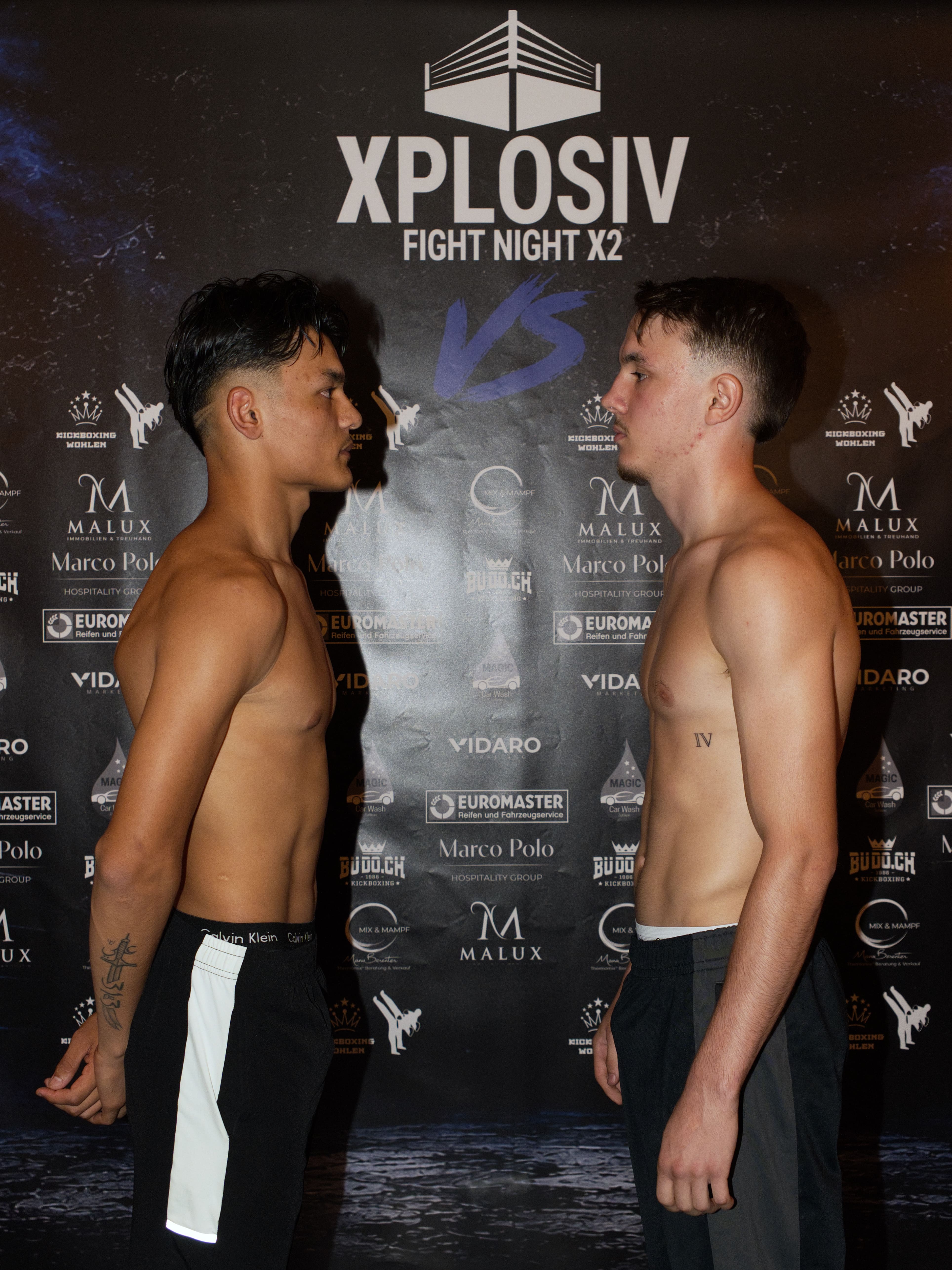 XPLOSIV Fight Night X2 – Weigh-In, 04. September 2026