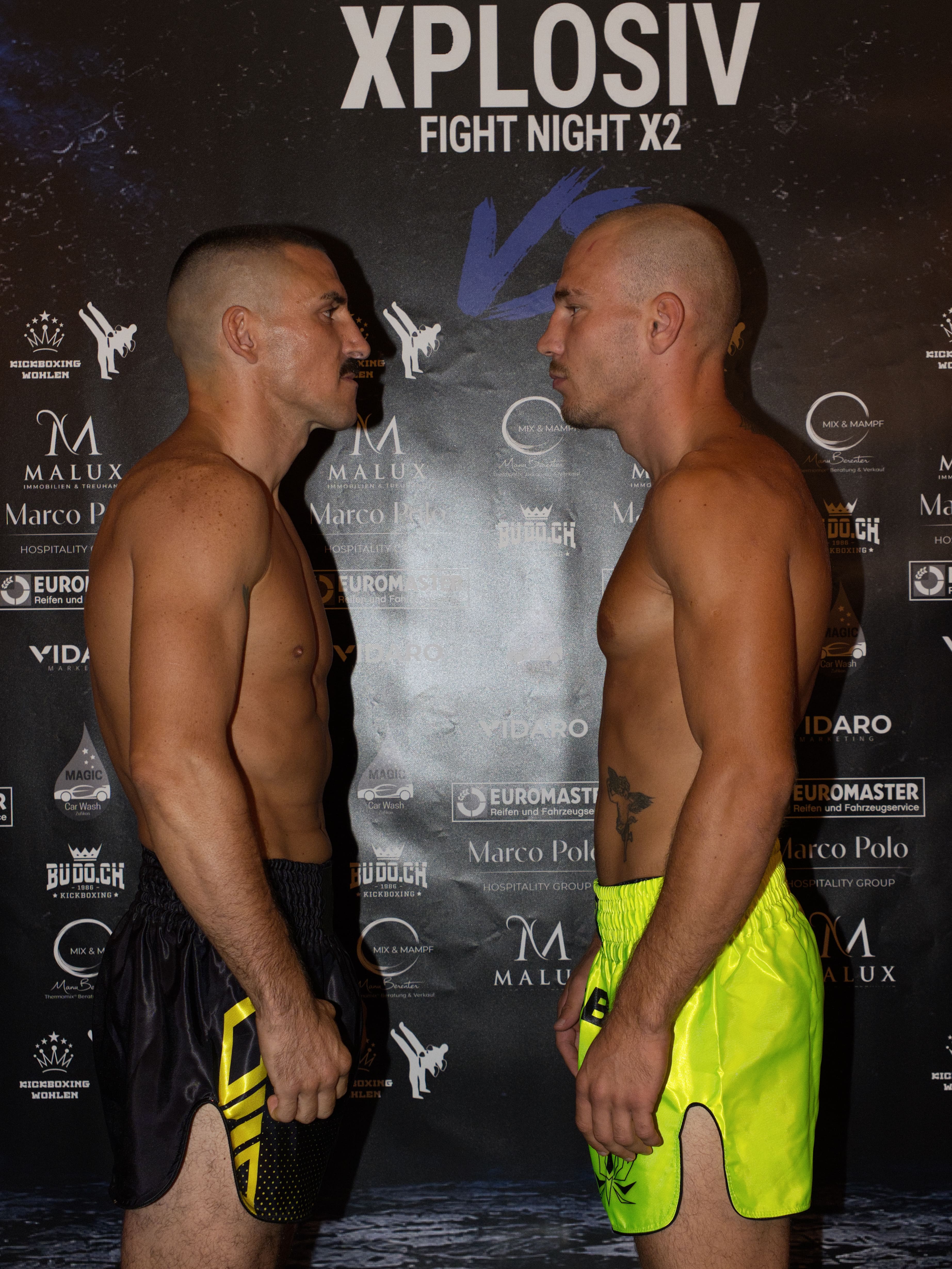 XPLOSIV Fight Night X2 – Weigh-In, 04. September 2026