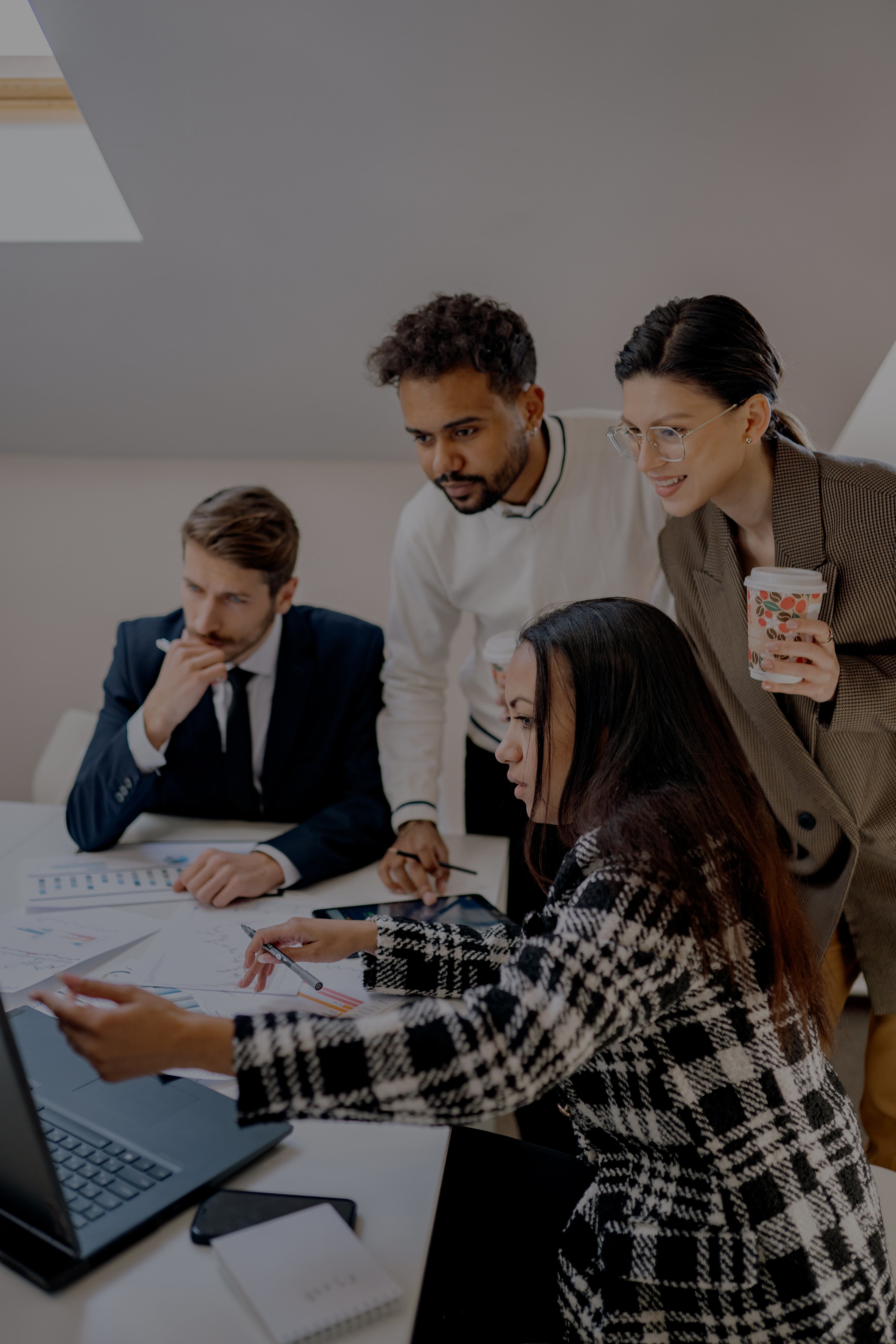 Travail d'équipe entreprise-PME