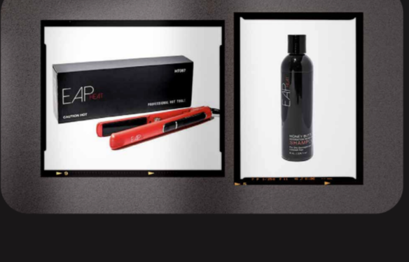 Before website product display mockup