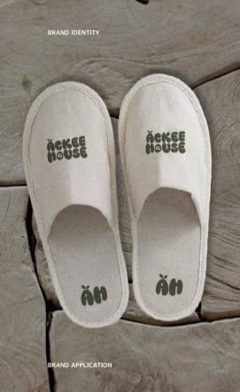 Äckee House amenity slippers