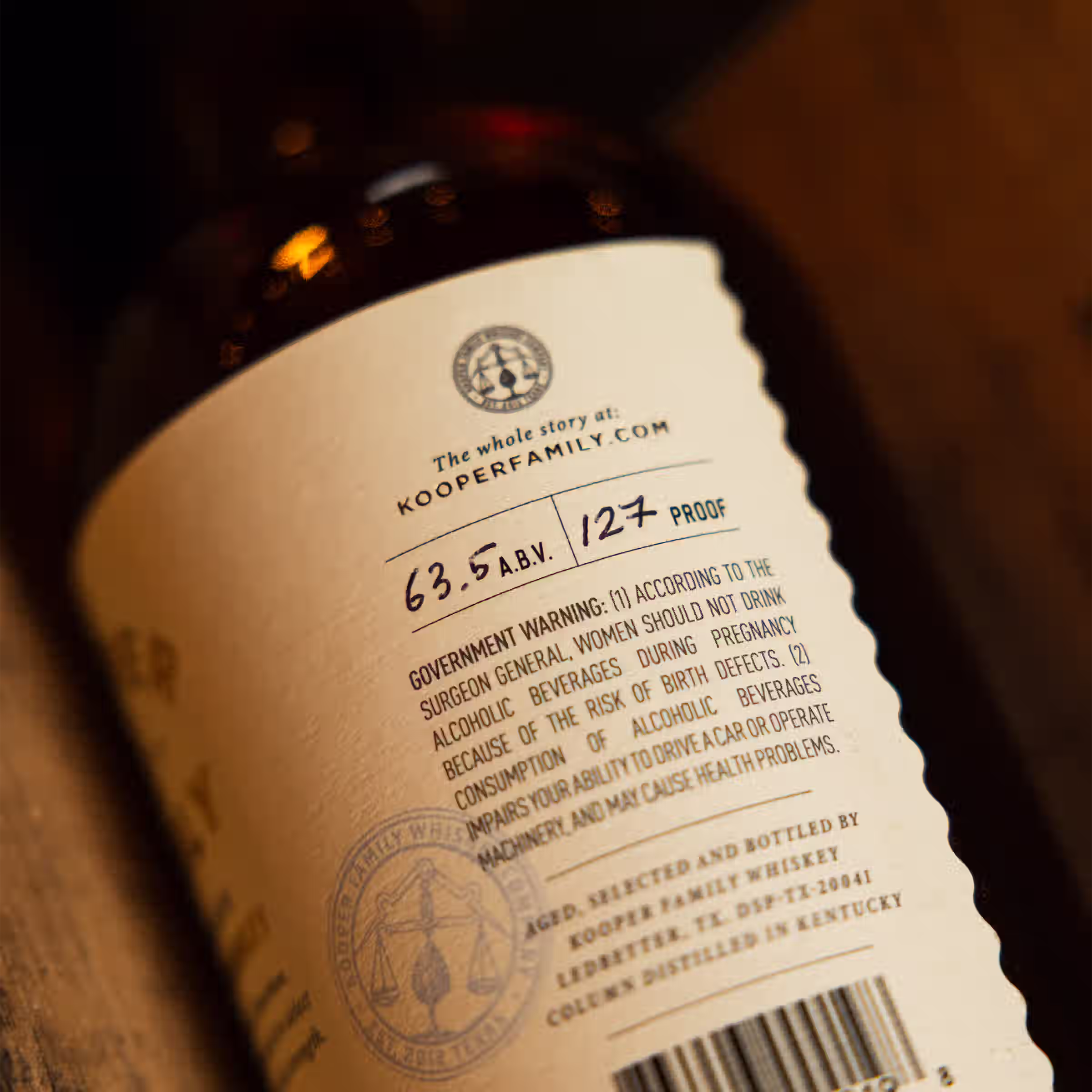 Barrel Reserve Bourbon - Barrel Proof