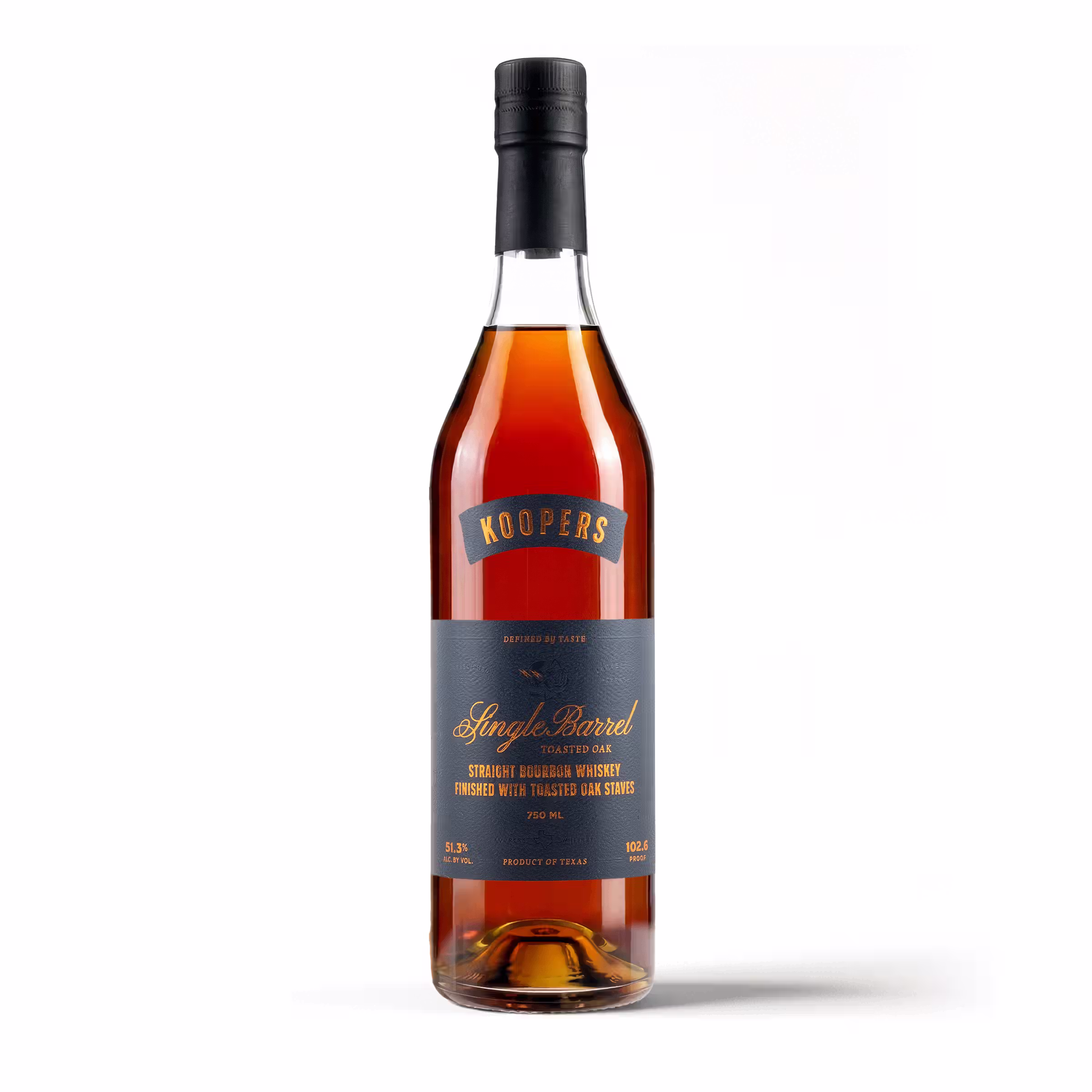 Single Barrel Toasted Oak - Stave Finished Bourbon