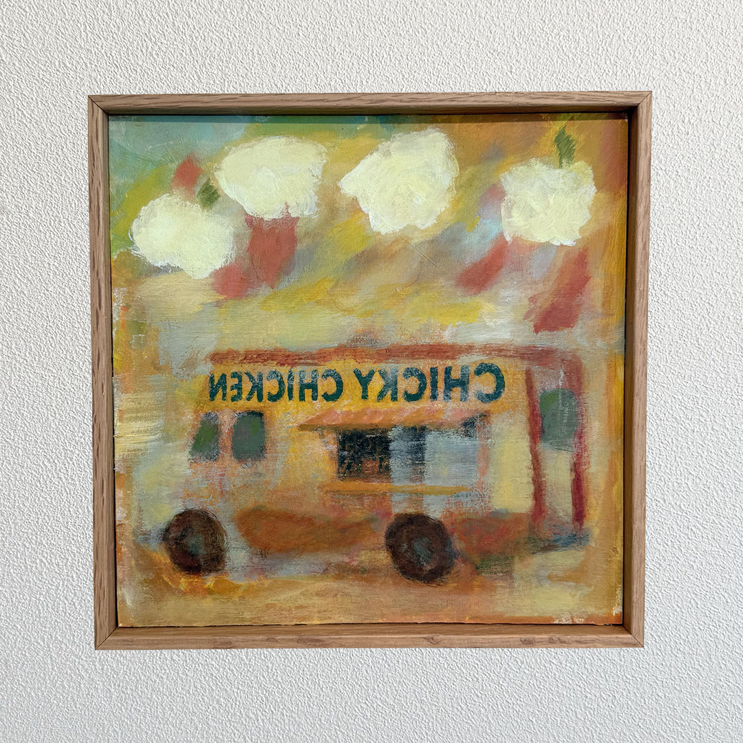 #73 by Henrik Wihlborg — 30 X 30 cm | Acrylic | 2026 | < Sold >