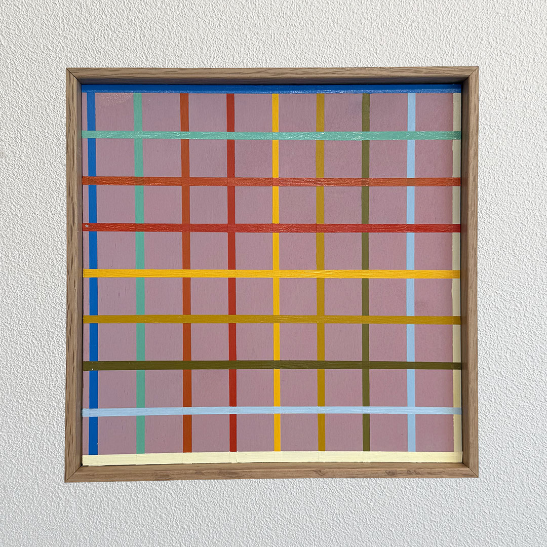 #74 by Henrik Wihlborg — 30 X 30 cm | Acrylic, Oil | 2026 | Wood panel