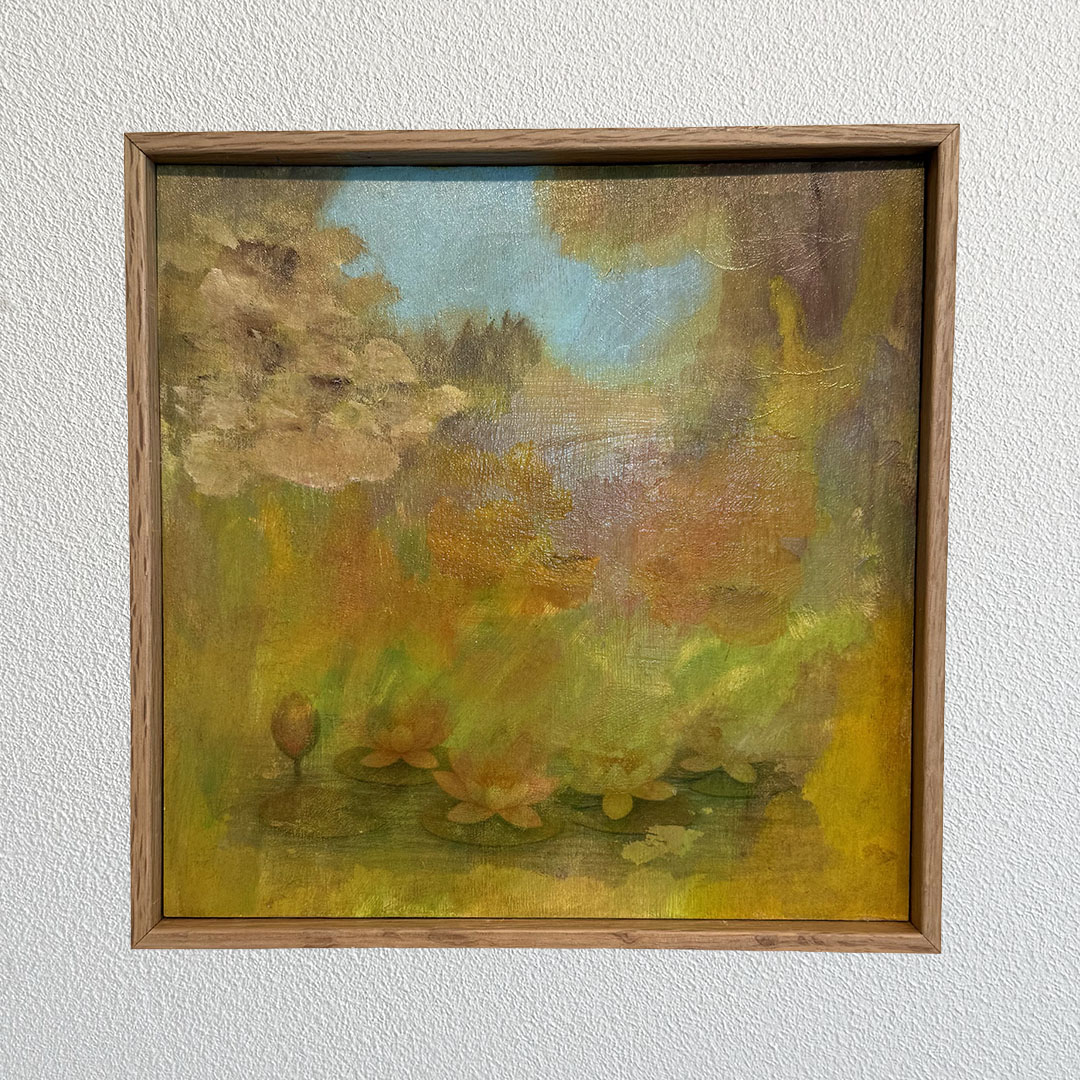 #76 by Henrik Wihlborg — 30 X 30 cm | Acrylic | 2025 | Wood panel