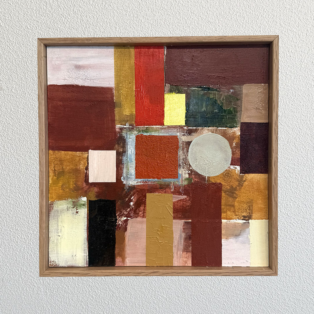 #84 by Henrik Wihlborg — 30 X 30 cm | Oil | 2025 | Board