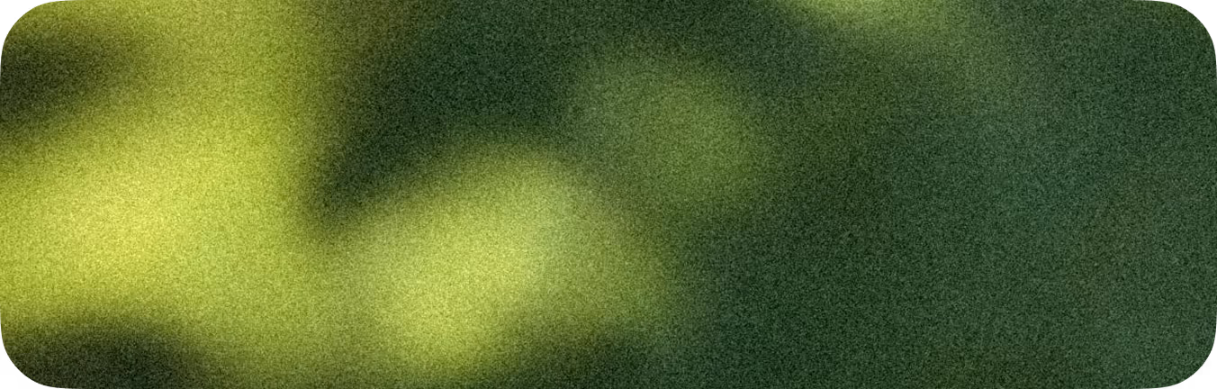 Blurred green and yellow gradient background with rounded edges.