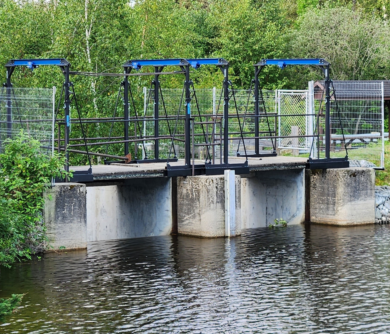 Inspection statutaire du barrage de Saint-Eugène-de-Guigues 