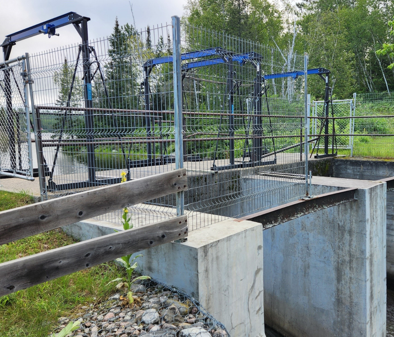 Inspection statutaire du barrage de Saint-Eugène-de-Guigues 
