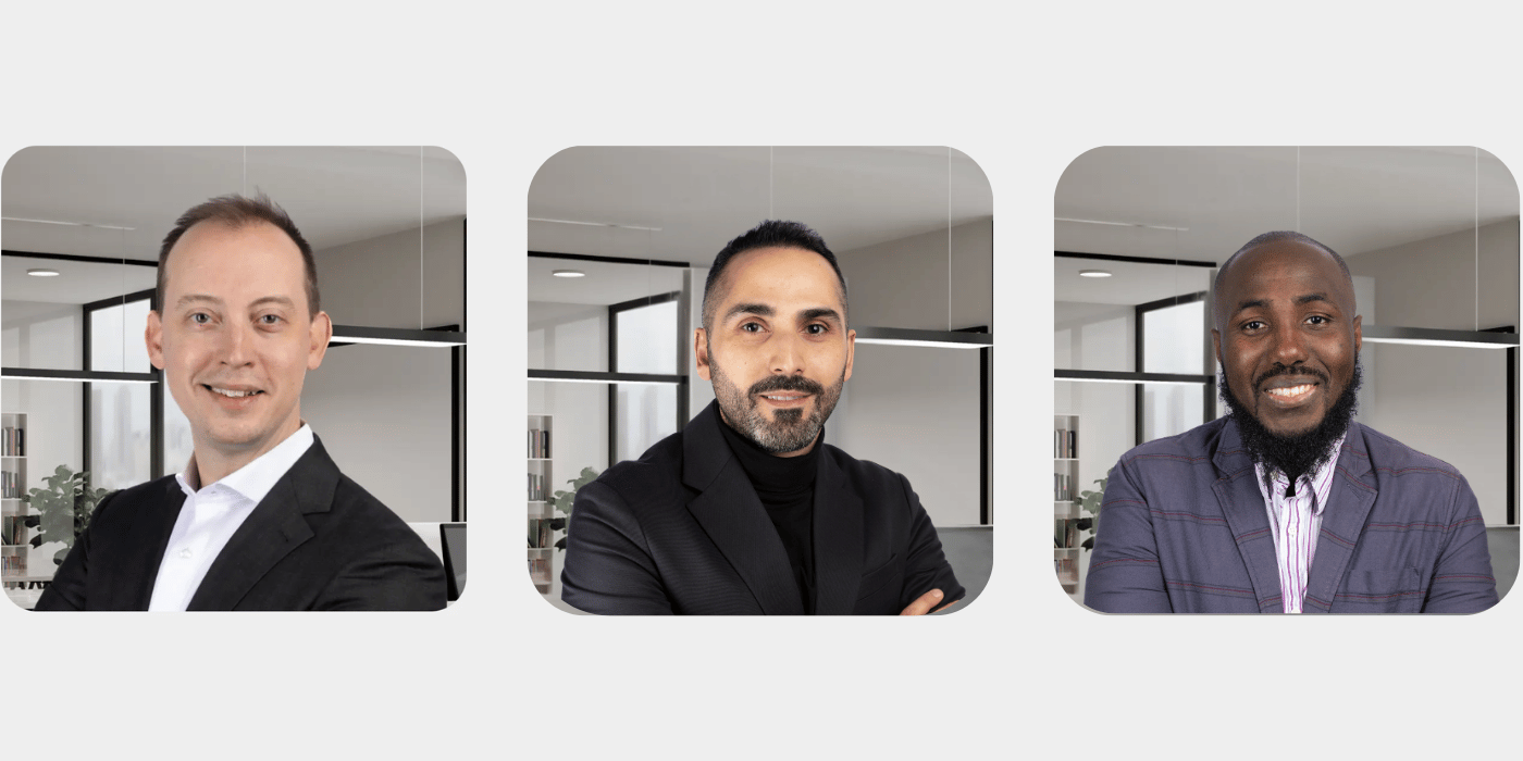 Bryan Moloughney, Adam Basma, Jones Tuffour