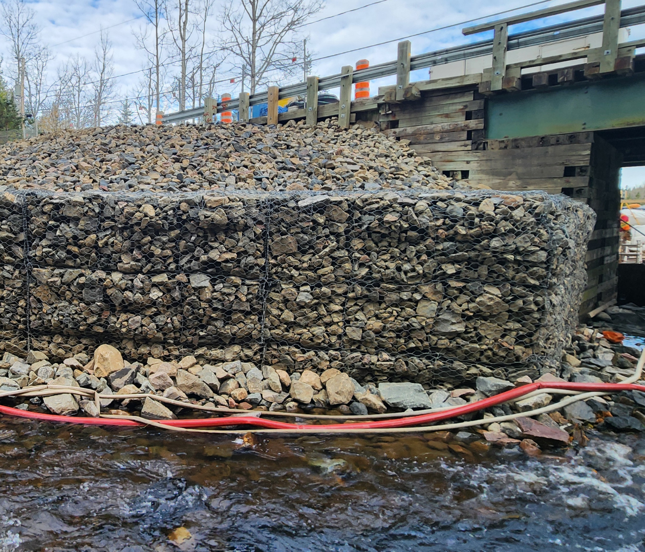 Lac Morin Dam Reconstruction