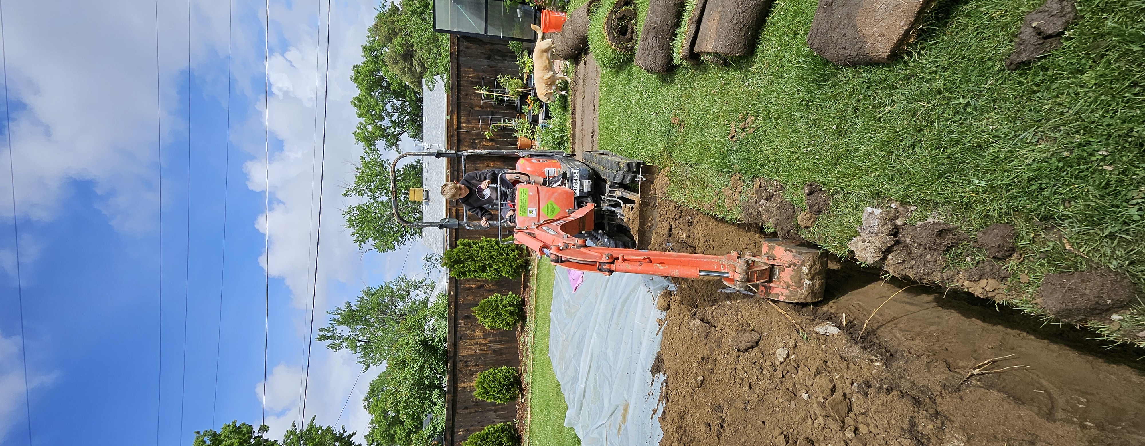 landscaping service setting