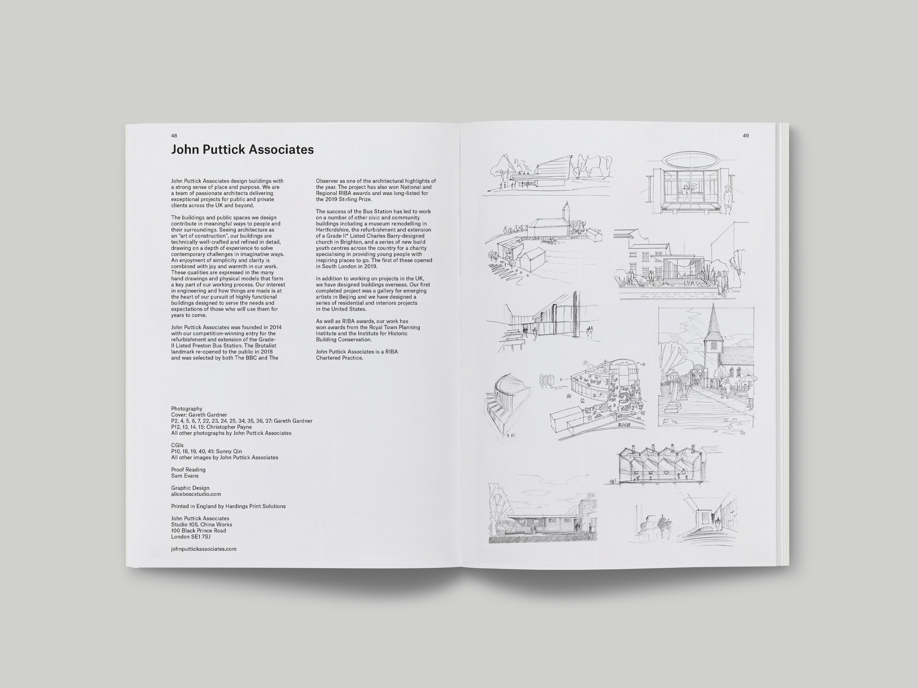 John Puttick Associates brochure spread 05